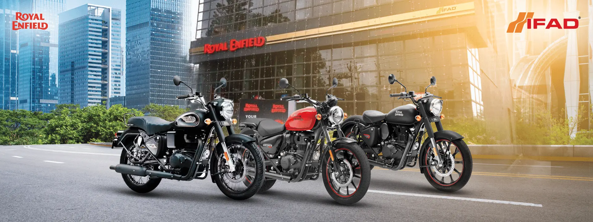 Royal Enfield Banner Ifad Group